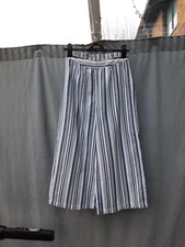 Primark White Blue Stripes