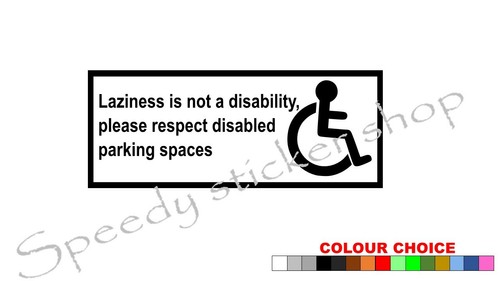 Disabled car van - disabled,