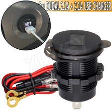 Car Dual USB Charger Socket