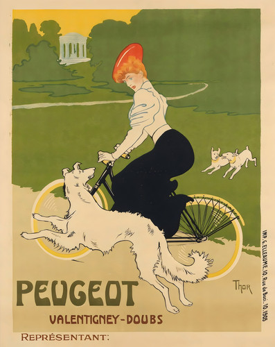 Peugeot bicycle 1905 - peugeot, vintage