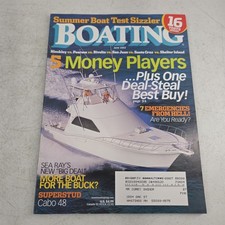 Boating Magazine June 2003 Sea Ray 500 Cabo 48 Cranchi 33 Rinker 282 Regal 2200