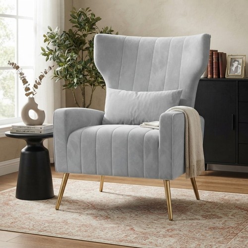 Contemporary velvet recliner - contemporary,