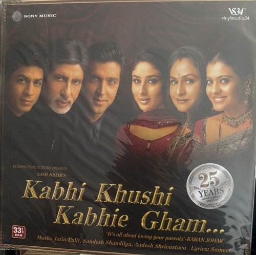 Kabhi khushi kabhie gham vinyl - khushi,