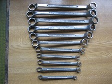 Vintage/Old AF Offset Ring Spanners Mostly German Make. Good Clean Condition.