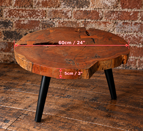 Vintage solid wood tree slice - tree,