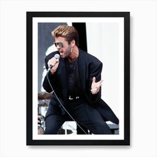 George Michael, 1988 Art Print