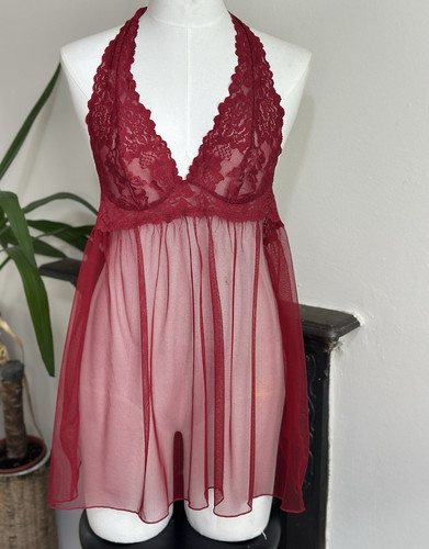 Victoria secret red sheer - victoria’s,