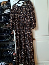 New Long Frilled Animal Print