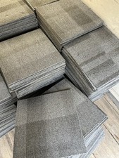 Grey Carpet Tiles Office Home Shop Bedroom Commercial Flooring £1.50 Each! 