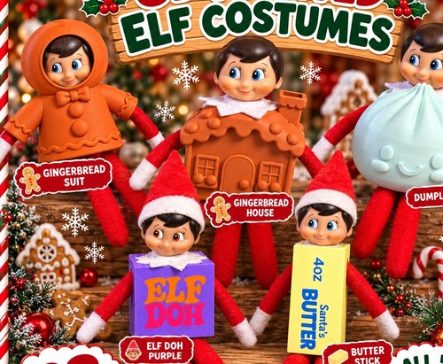 Elf the shelf costume set - shelf,