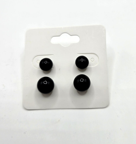 Pair faux pearl - pearl, ear