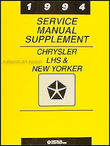1994 chrysler lhs - chrysler, and