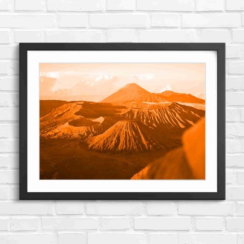 Javanese volcano range sunrise - javanese,