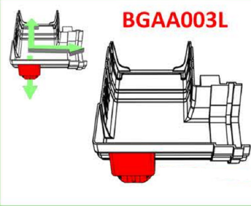 Bgaa003 165mm outlet - 165mm,