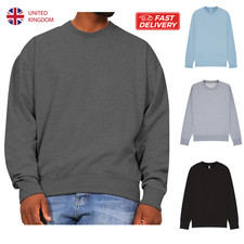 Plain Jumper Pullover Mens