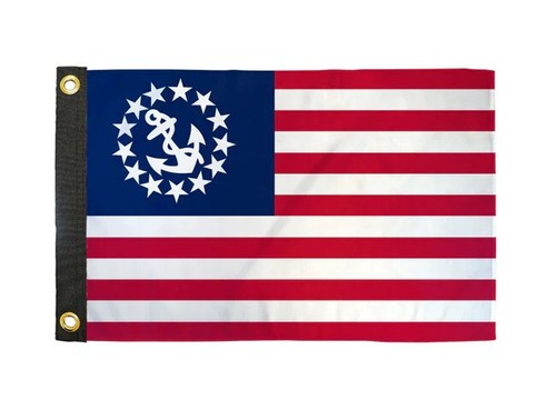 12x18 nautical ensign - 12x18, yacht