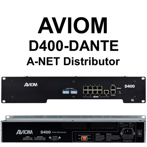 Aviom d400 dante personal - d400-dante,