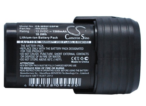 New battery for worx wu288 - new,