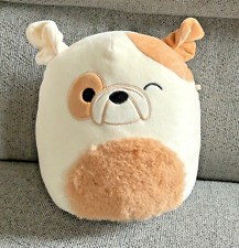 Squishmallows Brock Plush Soft Toy Bulldog Dog Winking 7.5 Inch Squishmallow Pug
