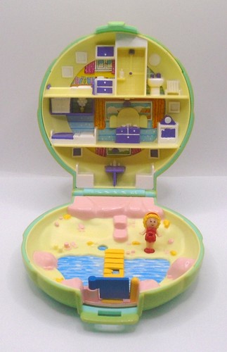 Vintage polly pocket beach - polly,