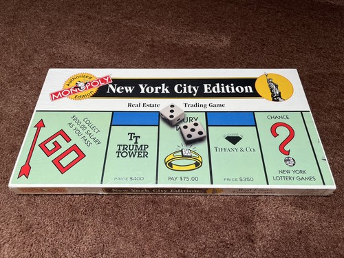 New york city monopoly 1994 - city,