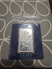 100g Silver Pamp Suisse Rosa Bar
