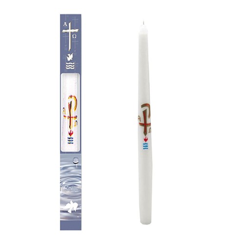 First light baptismal candle - first,