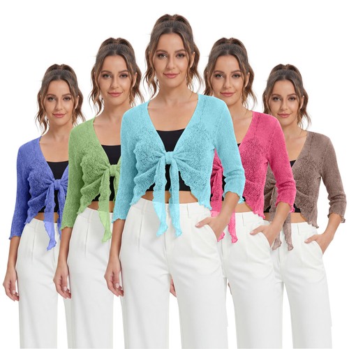 Womens tie open front - ,
