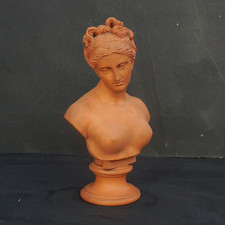 Rare Antique Danish C19th Neoclassical Nude Bust of Venus Signed P Ipsen Denmark