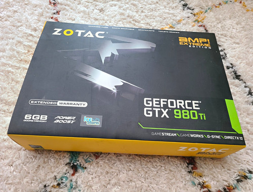 Zotac geforce gtx 980 amp - zotac, ti