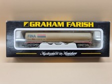 Graham Farish N Gauge 373-556A TEA Tank Wagon FINA (Weathered)