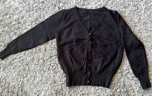 Womens cardigan black fine - womens,