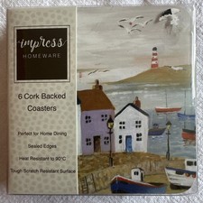 Set of 6, Seaside Town