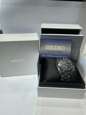 Seiko Chronograph Mens Watch