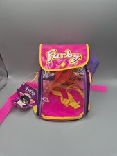 Furby Vintage Carry Along Bag Retro Purple Pink Tiger Electronics 1998 1999