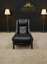 Roche Bobois Black Leather