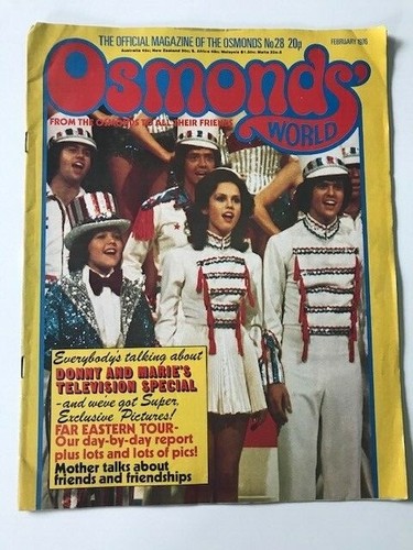 Osmonds world magazine number - world,