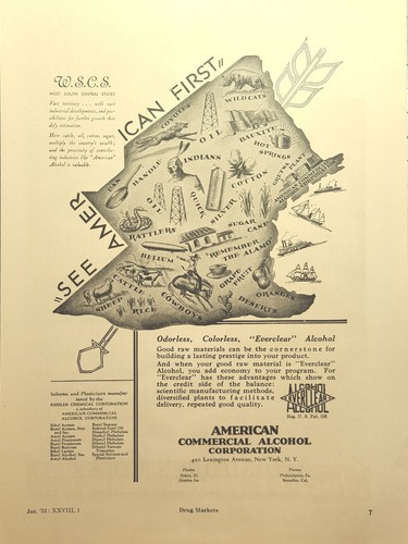 American commercial alcohol - commercial,