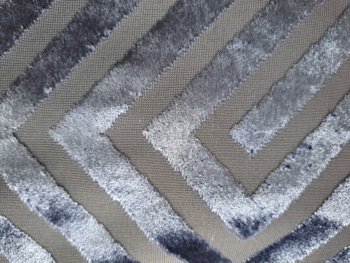 Super king navy chevron - king, duvet