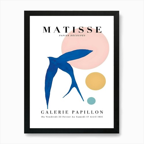 Matisse art print framed - 5,