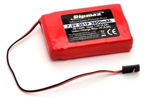 Ripmax 2s1p 2800mah - ripmax, 7.4v