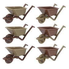 3 PCS Wheelbarrow Mini Plastic