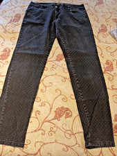 24/7 super skinny poka dot jeans