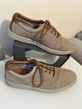 Hotter Rockingham Mens Canvas Comfort Concept Shoes Trainers - UK Size 8