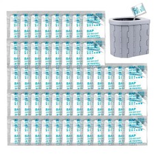 50pcs Portable Toilet Powder Poo And Urine Absorbent Gel Deodorization Outdoor