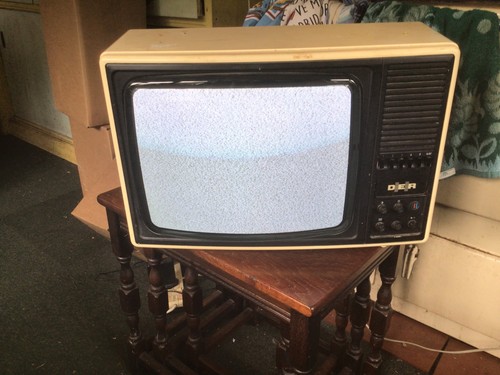 Vintage 1980s black - vintage, crt