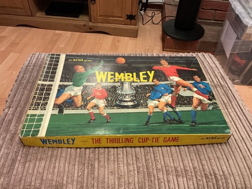 1960s wembley board game - board, the