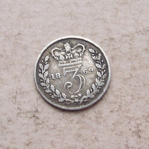 Scarce 1869 silver - 1869,