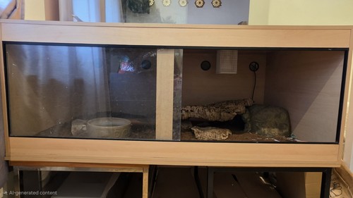 Complete 5ft reptile vivarium - 5ft,