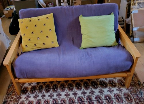 Quad seater double sofa - 2-seater, bed